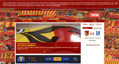 Desktop Screenshot of jagiellonia.net